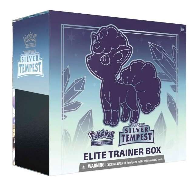 Joc de carti - Pokemon TCG: Sword & Shield Silver Tempest Elite Trainer Box | The Pokemon Company
