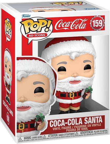 Figurina - Pop! Ad Icons - Coca-Cola - Santa | Funko