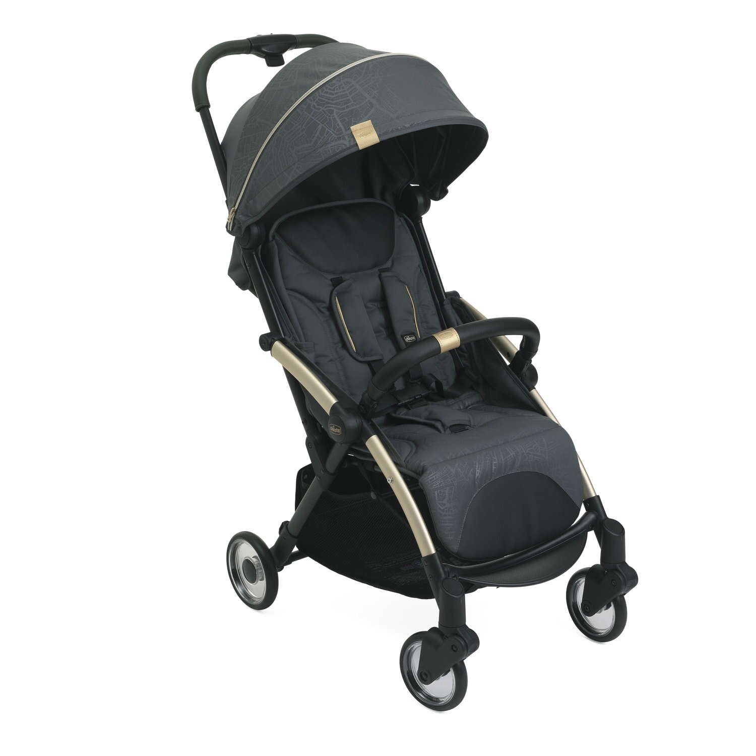 Carucior sport Chicco Goody Plus Special Edition, City Map Re_Lux, 0luni+