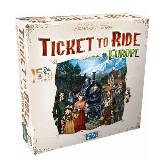 Ticket to Ride Europa (EN) , Editie Aniversara 15 ani