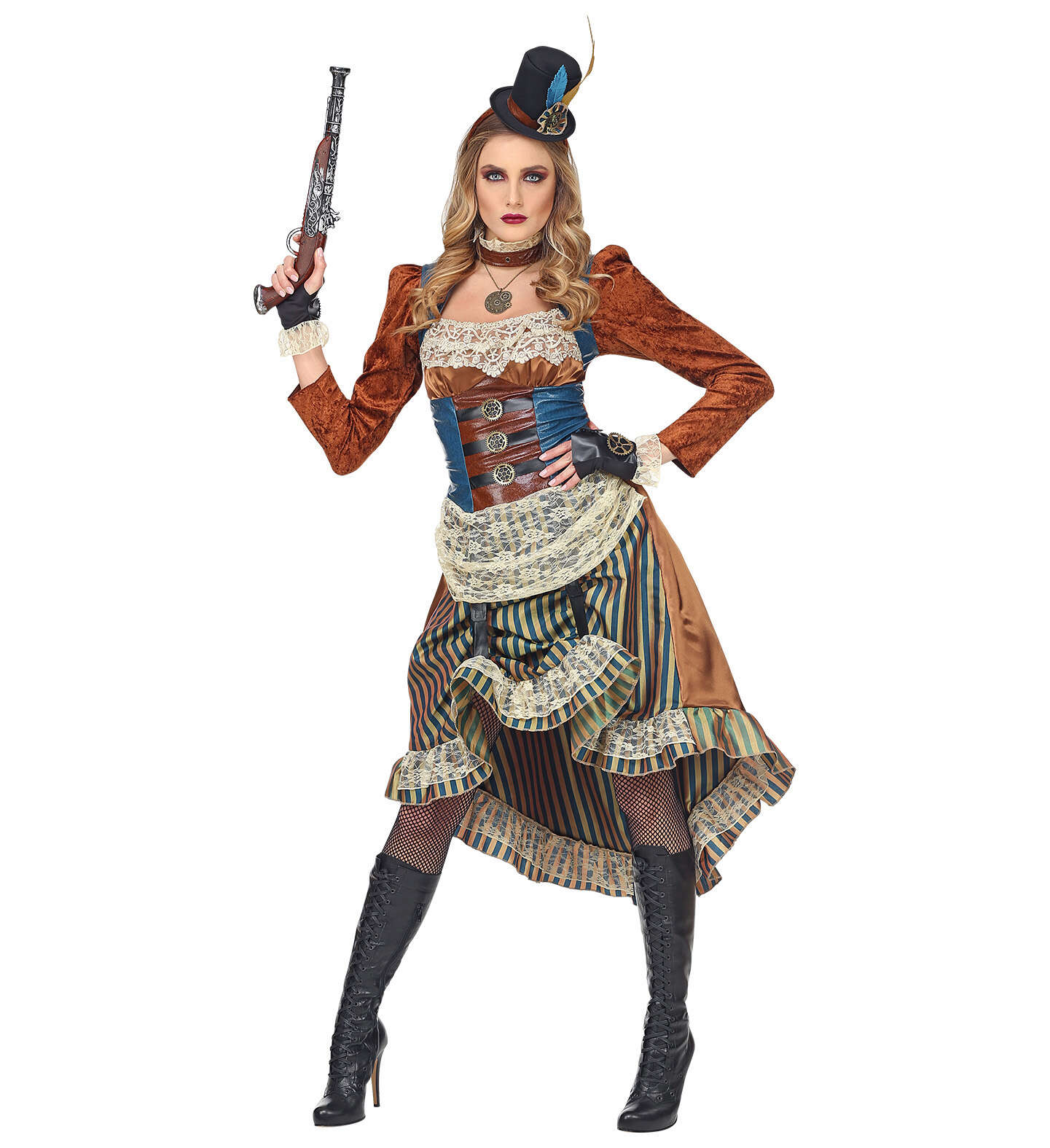 Costum steampunk femei marimea m