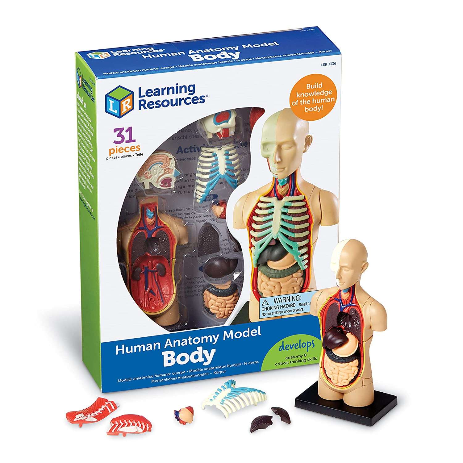 Joc - Macheta corpului uman | Learning Resources