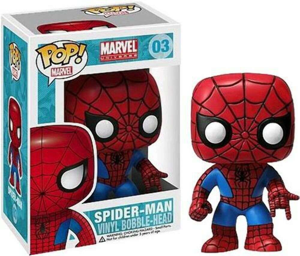Figurina - Funko pop! Bobble: Marvel Spider-Man | Funko