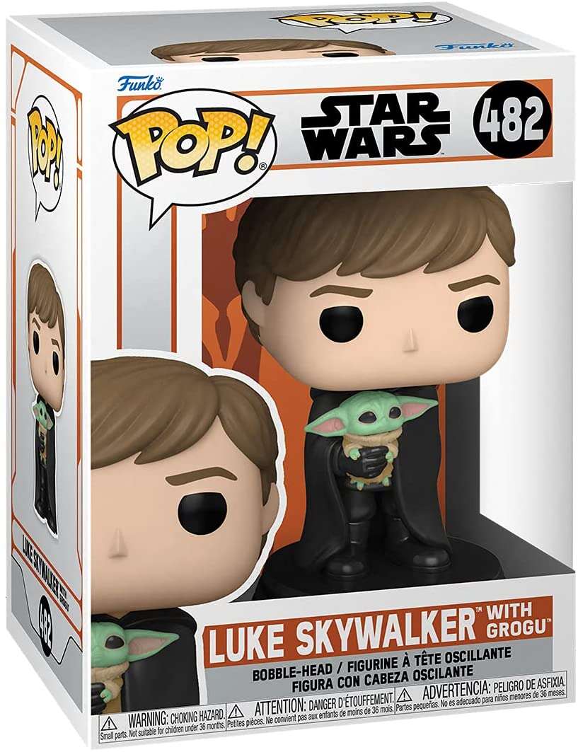 Figurina - Star Wars - Luke Skywalker with Grogu | Funko