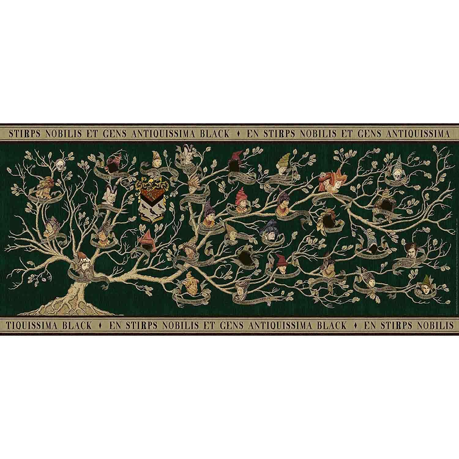 Puzzle harry potter copacul familiei, 2000 piese