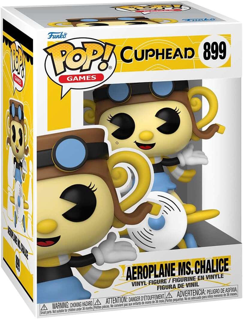 Figurina - Cuphead - Aeroplane Ms. Chalice | Funko
