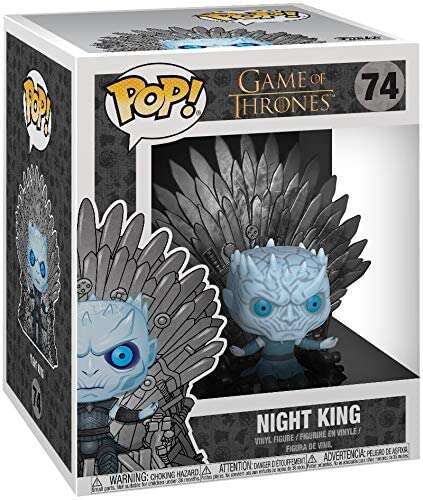 Figurina - Game of Thrones - Night King Sitting on Throne | Funko
