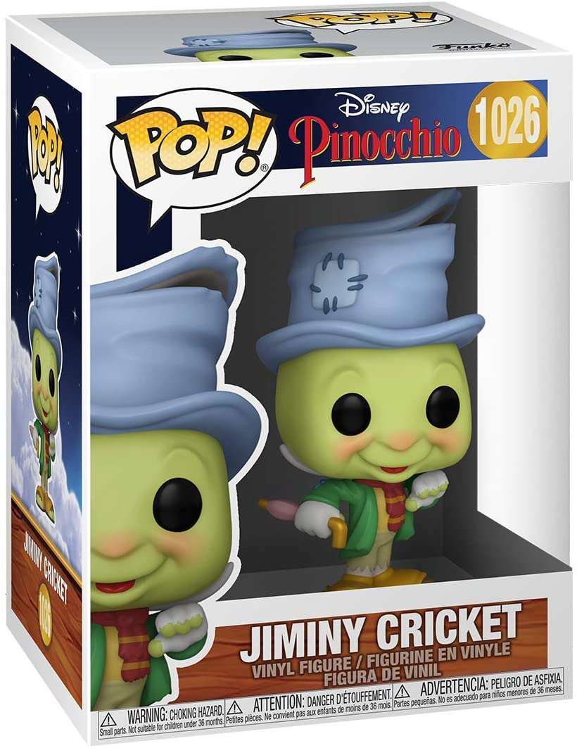 Figurina - Disney - Pinocchio - Jiminy Cricket | Funko