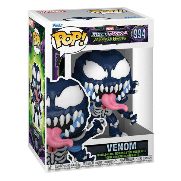 Figurina - Pop! Marvel - Monster Hunter: Venom, Bobble-Head | Funko