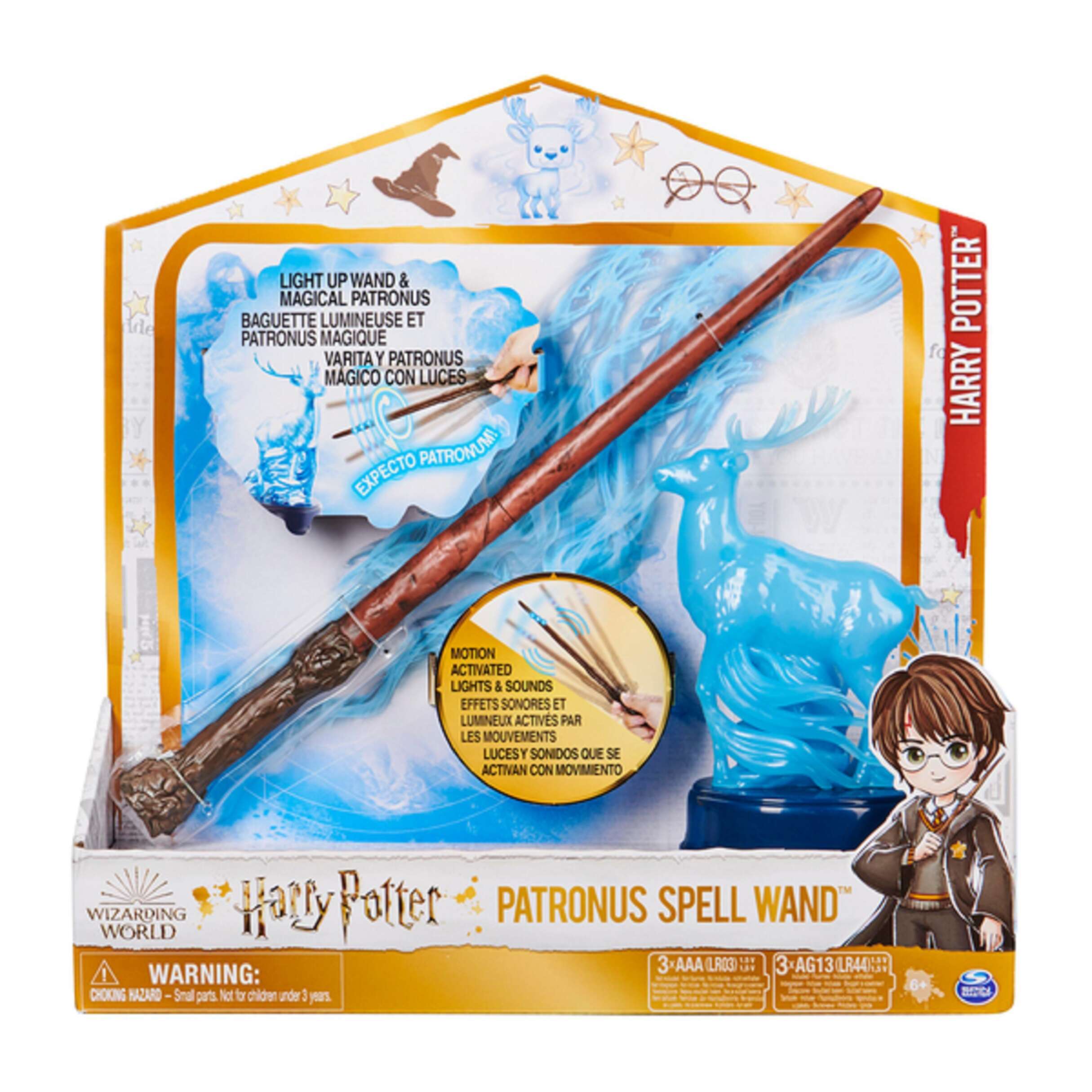 Bagheta lui Harry - Harry Potter - Patronus Spell | Spin Master