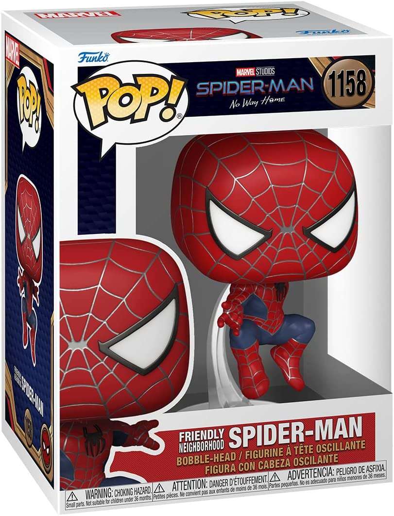 Figurina - Spider-Man - No Way Home - Friendly Neighborhood Spider-Man | Funko