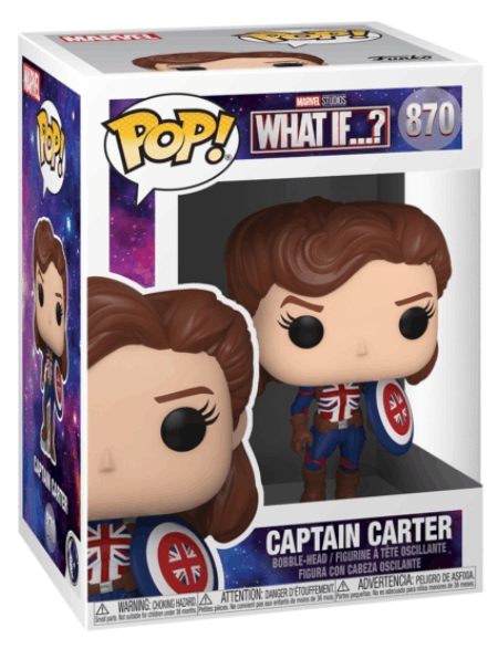 Figurina - Marvel - What if...? - Captain Carter | Funko