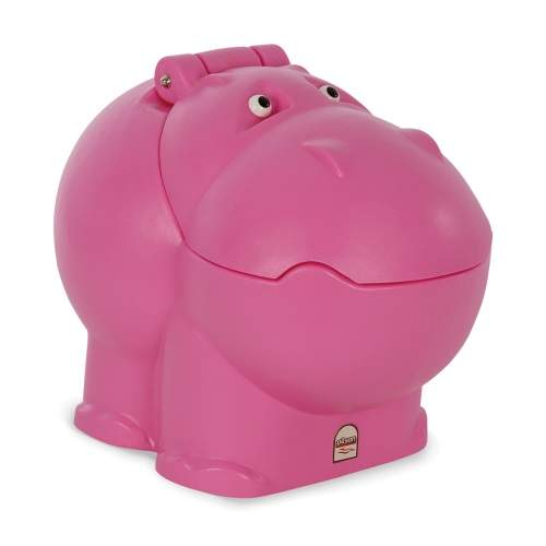Cutie depozitare jucarii Hippo Toy Box Pink