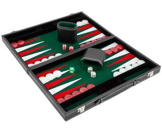 Set joc table Backgammon in stil Casino - Mare - 53x64 cm - Desigilat