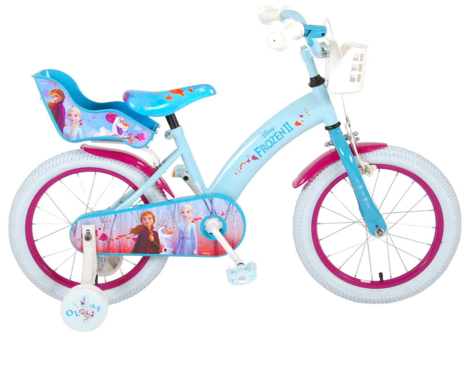 Bicicleta copii, fete, Disney Frozen 2,16 inch, Disney