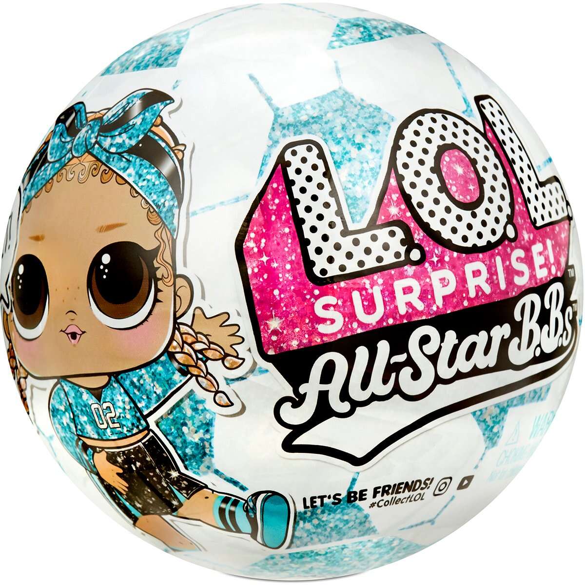 Papusa LOL Surprise All Star B.B.s Sports S3, Soccer Team, 8 Surprize