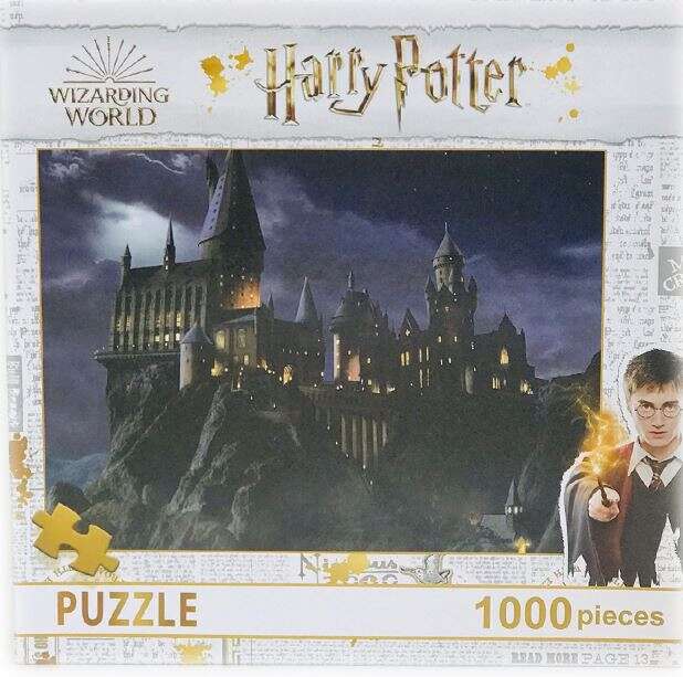 Puzzle 1000 piese Harry Potter- Castelul Hogwarts | Jigsaw Puzzle