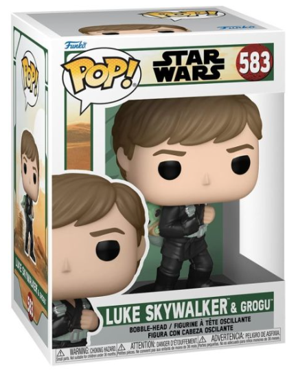 Figurina - Star Wars - Luke Skywalker and Grogu | Funko