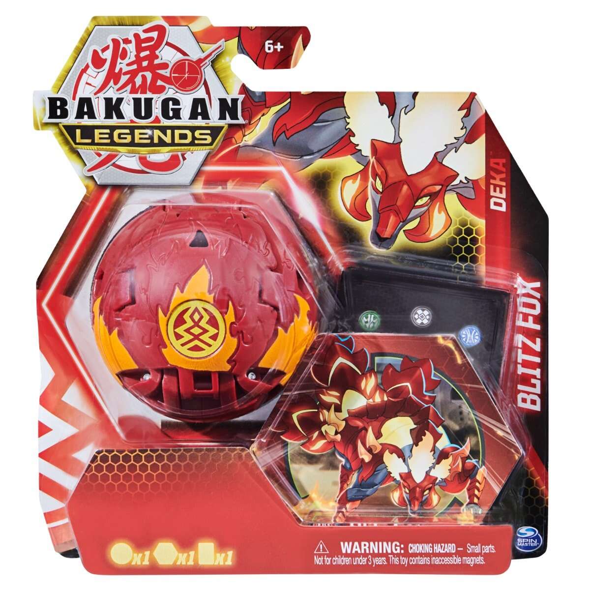 Figurina Deka Bakugan Legends, Blitz Fox, 20140294