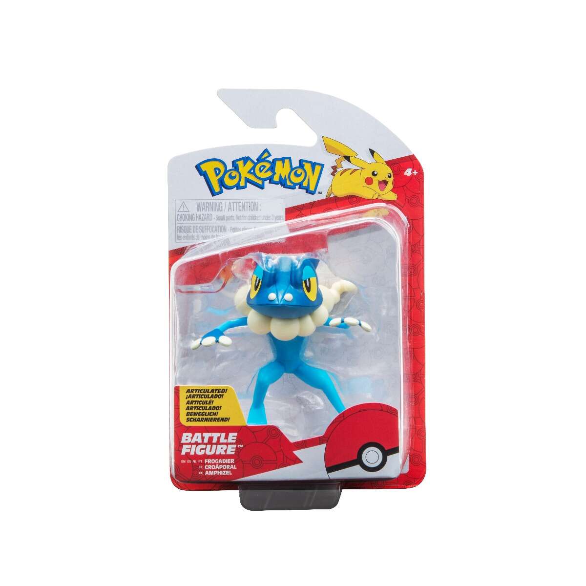 Pokemon - pachet cu o figurina de actiune, frogedier
