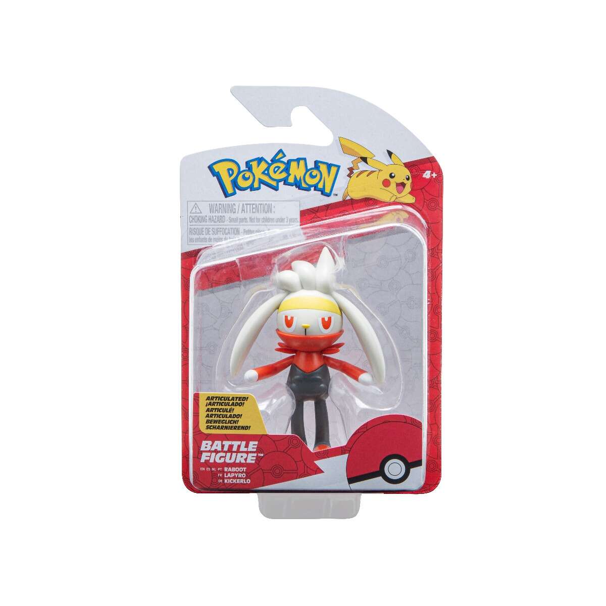 Pokemon - pachet cu o figurina de actiune, raboot