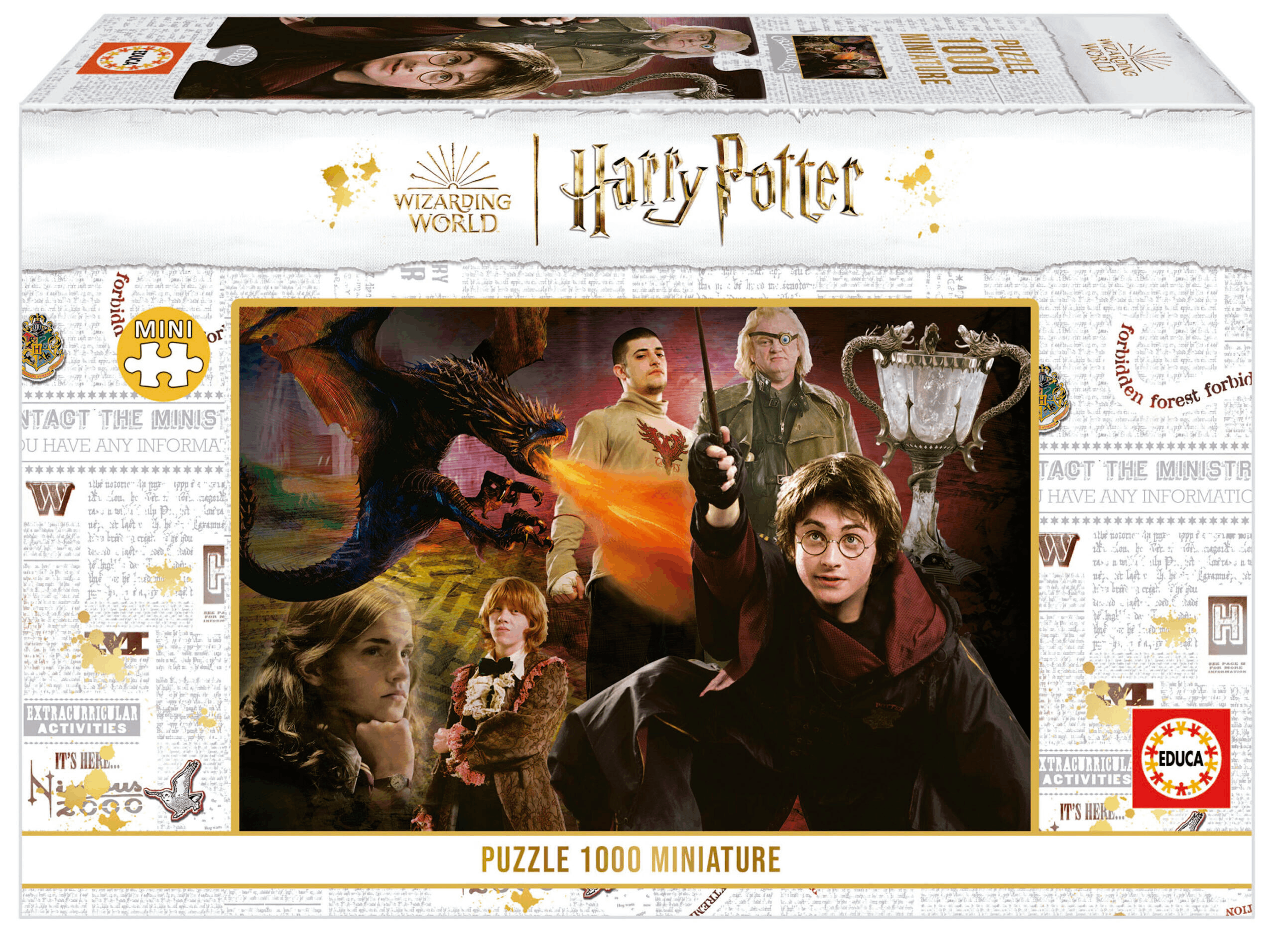 Puzzle 1000 piese - Harry Potter - Miniature - Model 2 | Educa
