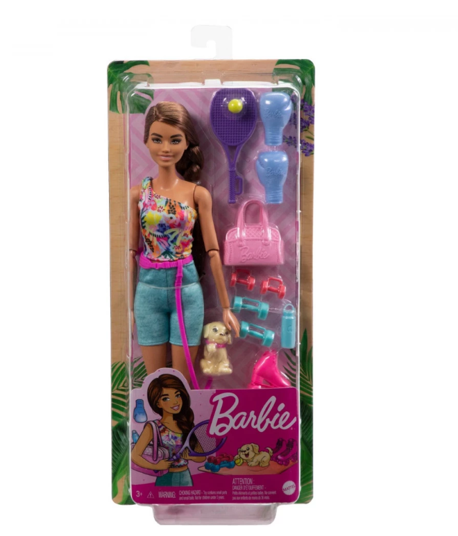 Set de joaca - Papusa Barbie Sportiva | Barbie - I can be