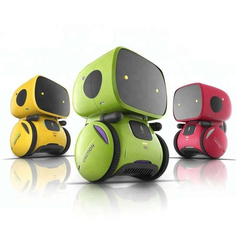 Jucarie interactiva - Robot inteligent interactiv AT cu control vocal (mai multe culori) | Cypress Toys