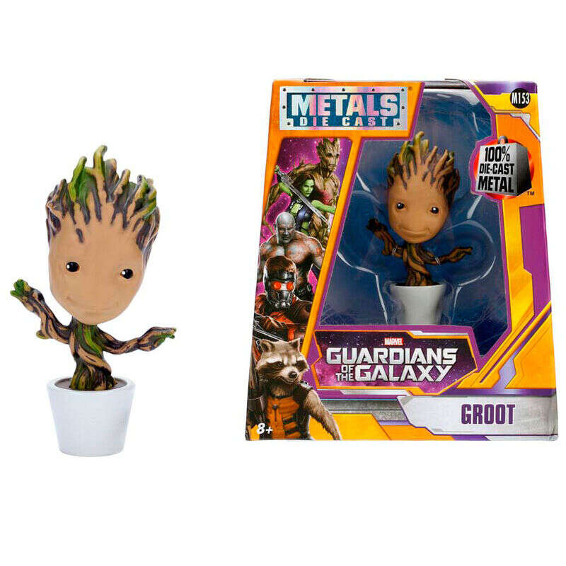 Figurina metalica - Guardians of the Galaxy - Groot | Jada Toys