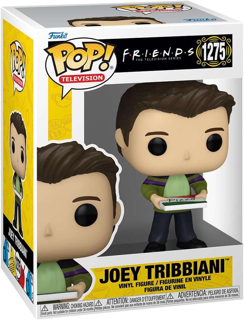 Figurina - Pop! Television - Friends: Joey Tribbiani (with pizza) | Funko