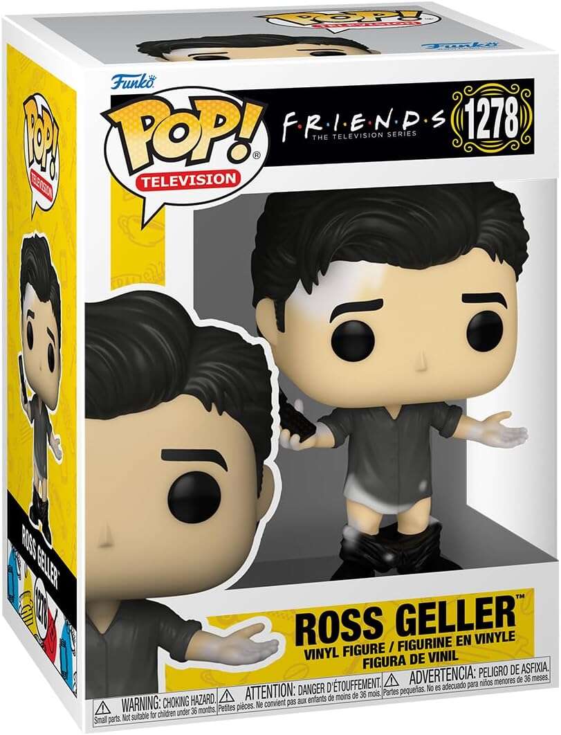 Figurina - Pop! Television - Friends: Ross Geller (with leather pants) | Funko