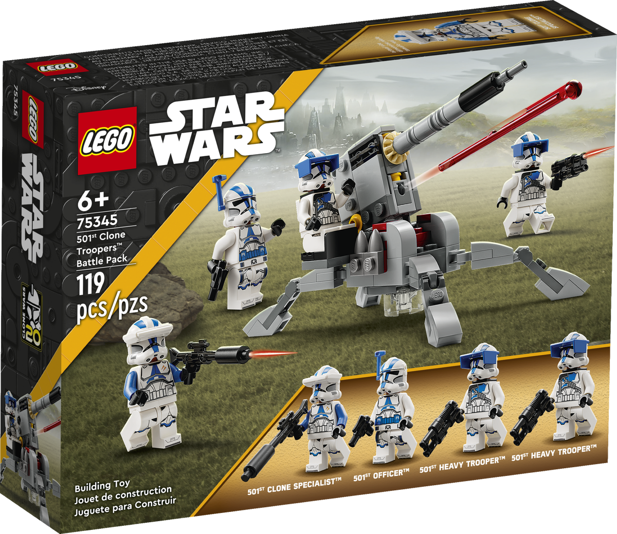 LEGO Star Wars - 501st Clone Troopers Battle Pack (75345) | LEGO