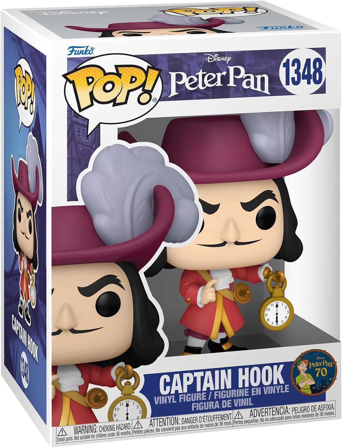 Figurina - Disney - Peter Pan - Captain Hook | Funko