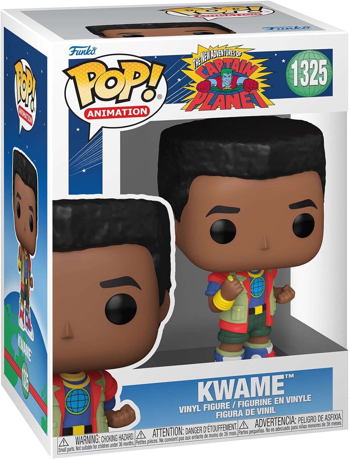 Figurina - Pop! Captain Planet: Kwame | Funko