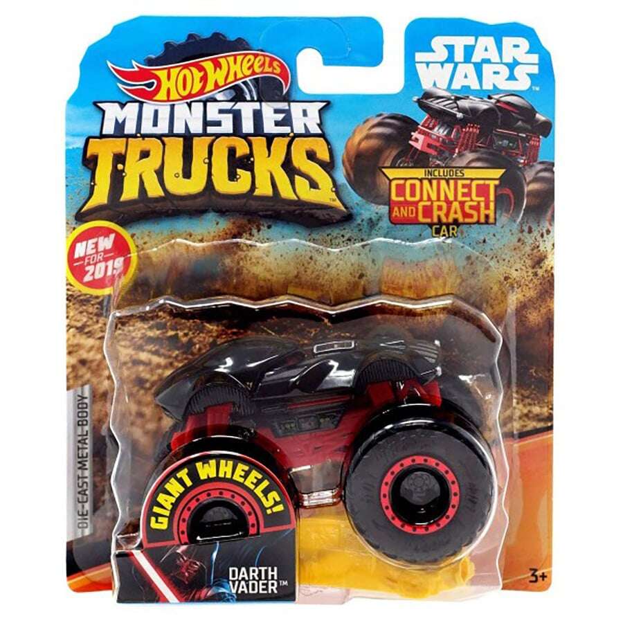 Masinuta Hot Wheels Monster Truck, Darth Vader, GGT46