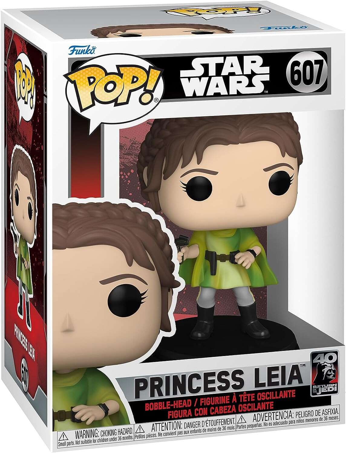 Figurina - Star Wars - 40th Return of The Jedi - Princess Leia | Funko
