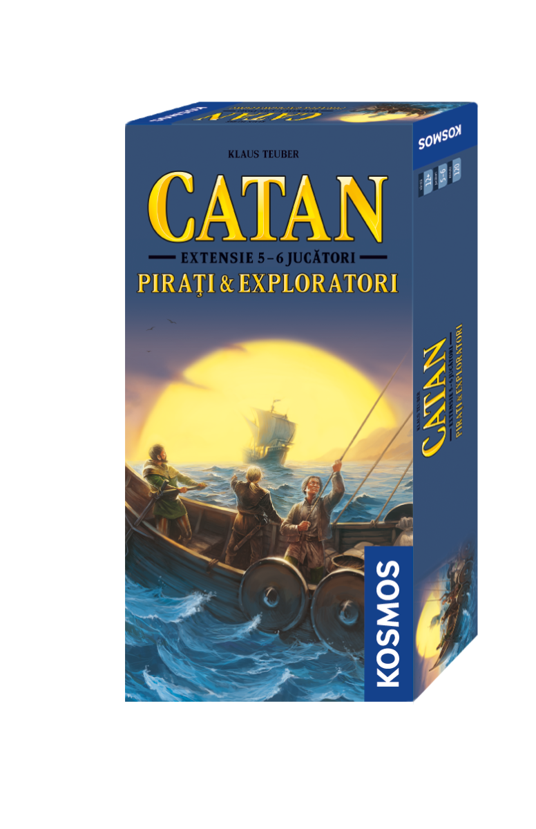 Joc de societate Catan - Pirati si Exploratori (extensie) 5/6 jucatori